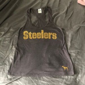 PINK Victoria Secret Steelers Tank